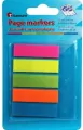 Zakładki indeksujące fluo 12x45mm 5x25 kartek - tantis.pl