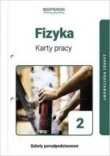 Fizyka 2. Karty pracy. Szkoły ponadpodstawowe. Zakres podstawowy