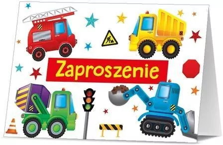 Zaproszenie Urodziny (10szt) - tantis.pl