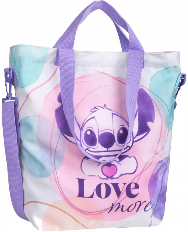 Torba na ramię Disney Fashion Socho Stitch - tantis.pl