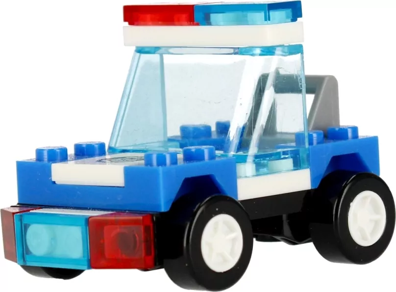 Klocki konstrukcyjne. Policja, 29 elementów - tantis.pl