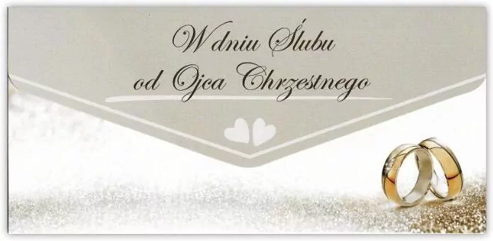 Karnet-koperta Ślub od Ojca Chrzestnego - tantis.pl