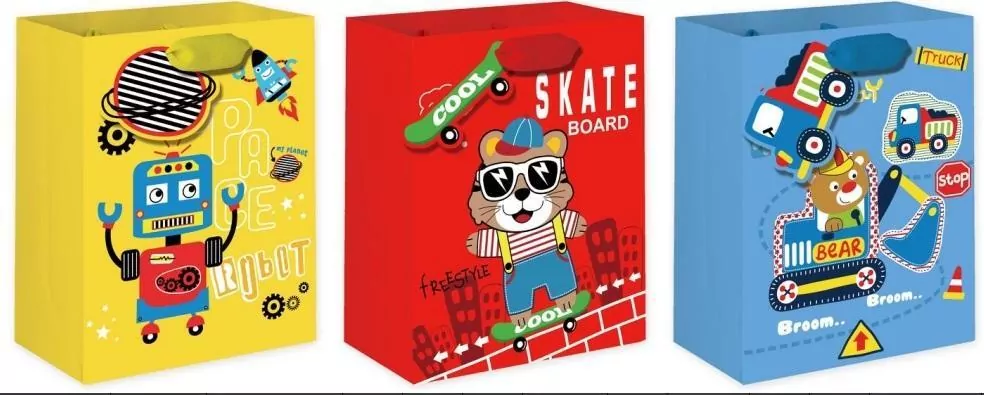 Torebka prezentowa M Skate mix - tantis.pl