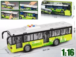 Autobus zielony światło dźwięki 1:16