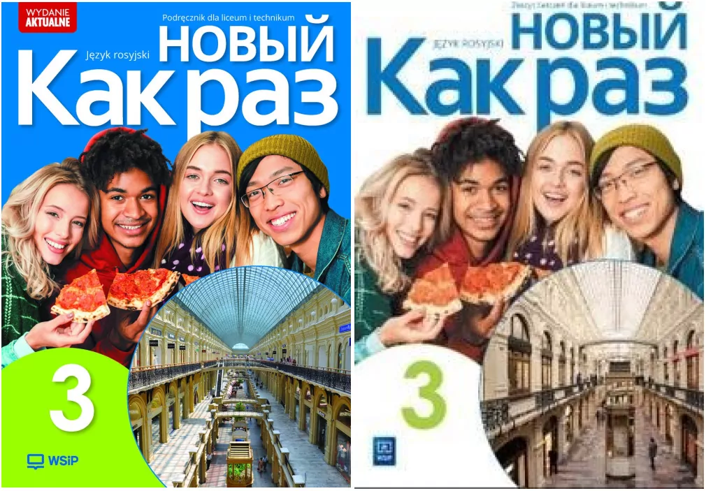 Pakiet: Nowyj Kak raz 3. Język rosyjski. Podręcznik+Ćwiczenia dla liceum i technikum - tantis.pl