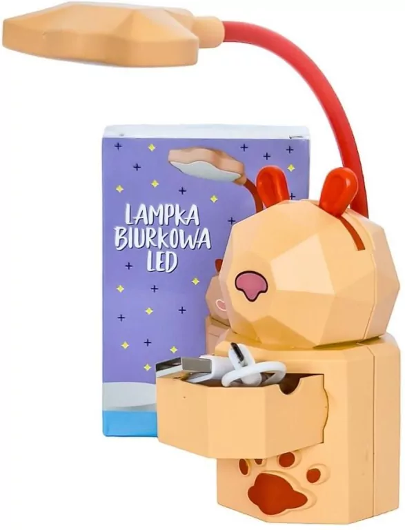 Lampka biurkowa led kotek - tantis.pl