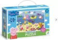 Puzzle 50 obserwacyjne Świnka Peppa. Wakacje - tantis.pl