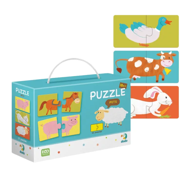 Puzzle Duo. Zwierzęta - tantis.pl