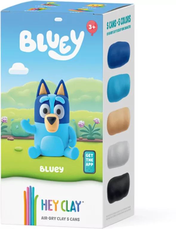 Hey Clay - Figurka Bluey + akcesoriami 5pak - tantis.pl