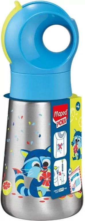 Butelka 350ml Picnik Miniz Szop Pracz MAPED - tantis.pl