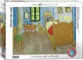 Puzzle 1000 Bedroom in Arles by Van Gogh 6000-0838 - tantis.pl