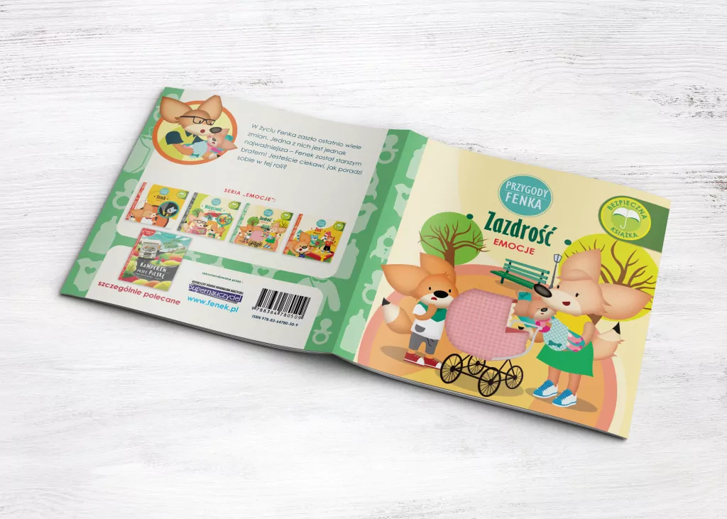 Zazdrość. Emocje. Przygody Fenka - tantis.pl