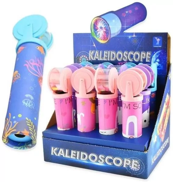 Kalejdoskop XL z kołem z kryształkami - tantis.pl