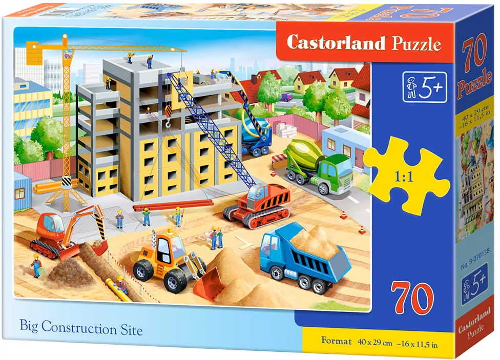 Puzzle 70. Big Construction Site - tantis.pl