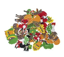 Naklejki z pianki. Jesień