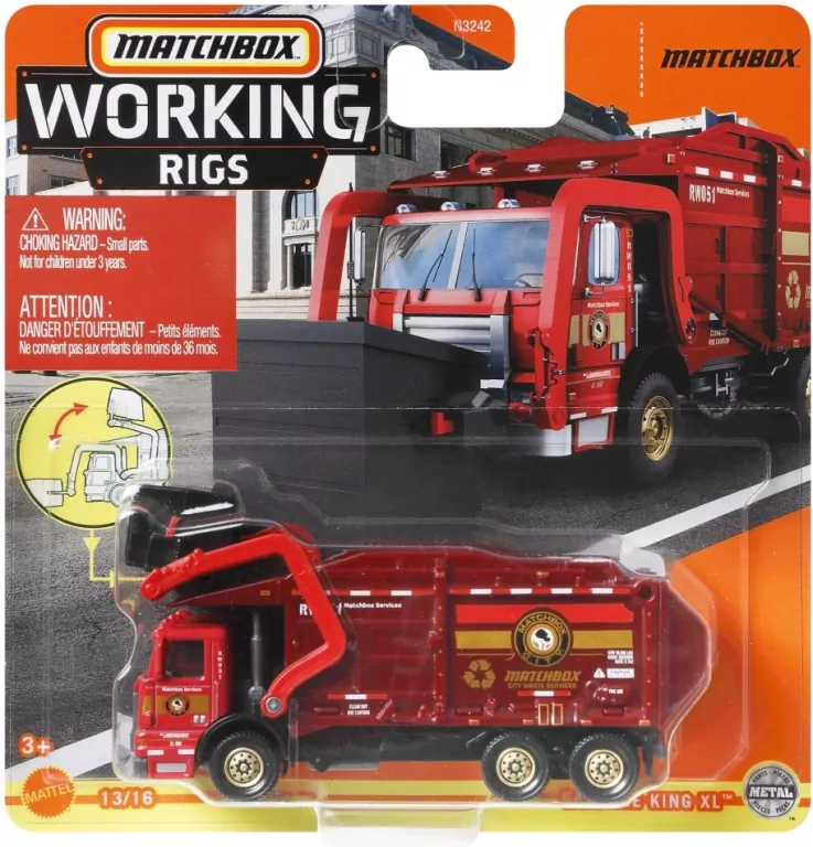 Mattel. Pojazdy zadaniowe. MB Auto, 10cm - tantis.pl