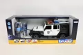Bruder. Jeep Wrangler Unlimited Rubicon policyjny - tantis.pl