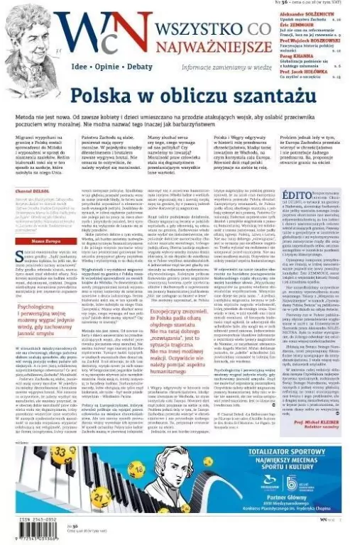 Wszystko, co Najważniejsze nr 36 - tantis.pl