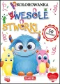 Wesołe stworki. Kolorowanka - tantis.pl