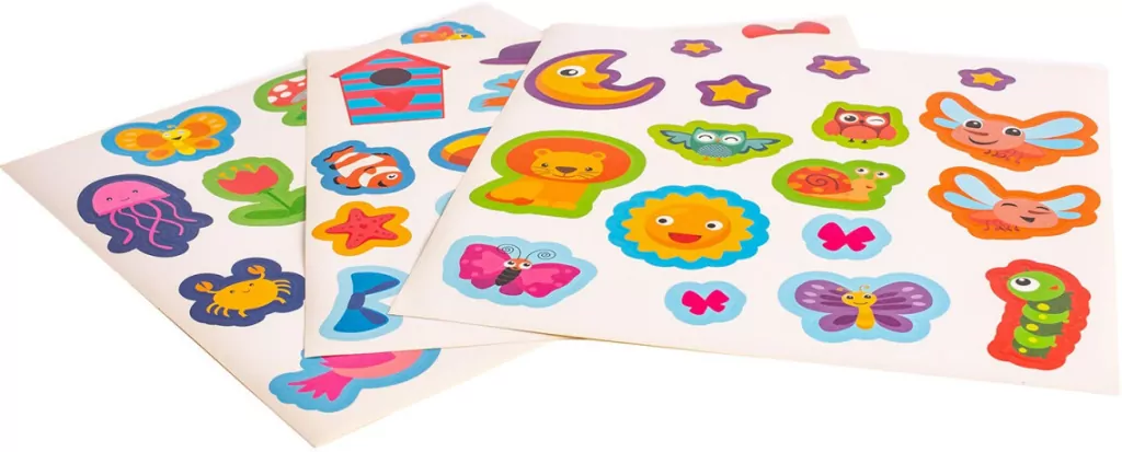 Zwierzątka. Piankowa wyklejanka. Gienialny dzieciak - tantis.pl