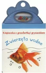 Książeczka z grzechotką. Zwierzęta wodne - tantis.pl