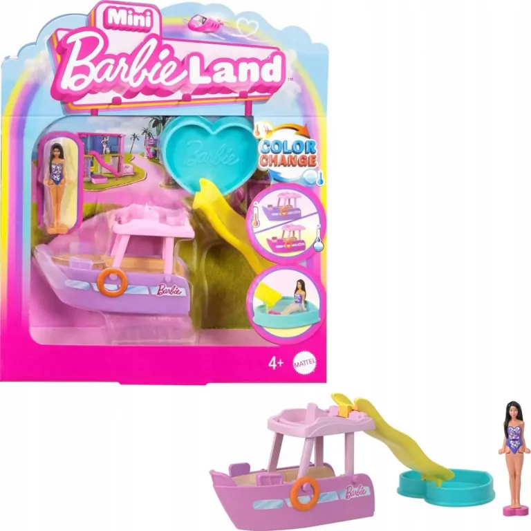Barbieland Dreamboat z lalką - tantis.pl
