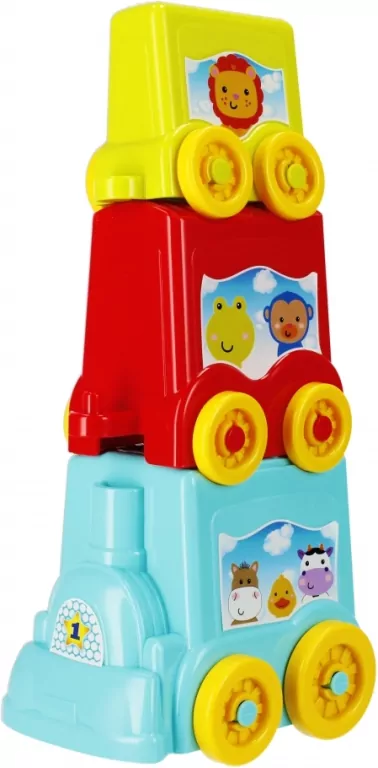 Kolejka edukacyjna zwierzaczki BAM BAM - tantis.pl