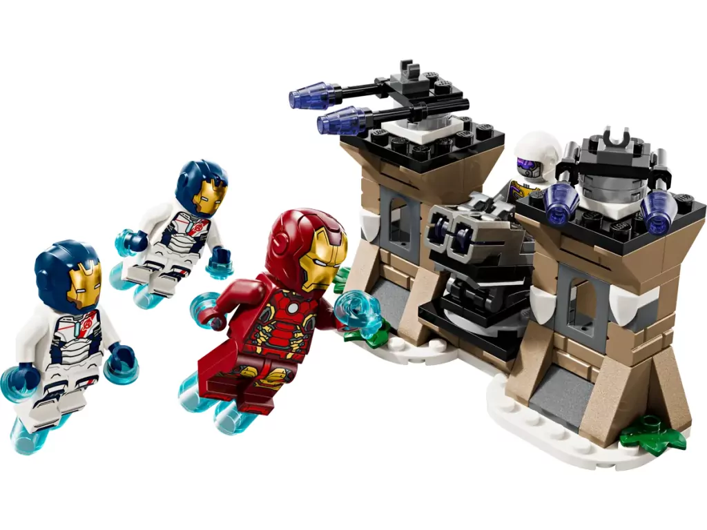 LEGO® Marvel. Iron Man i Iron Legion kontra żołnierz Hydry 76288 - tantis.pl