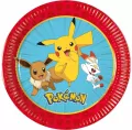 Talerzyki papierowe Pokemon 20cm - tantis.pl
