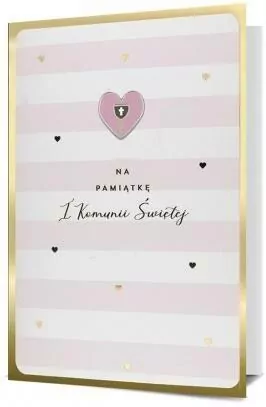 Karnet Komunia K. GIFT LUX-4 - tantis.pl
