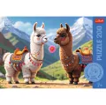Puzzle 200 Kolorowe lamy Rodzina Treflików TREFL - tantis.pl