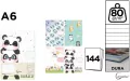 Notatnik A6/144K MIX - tantis.pl