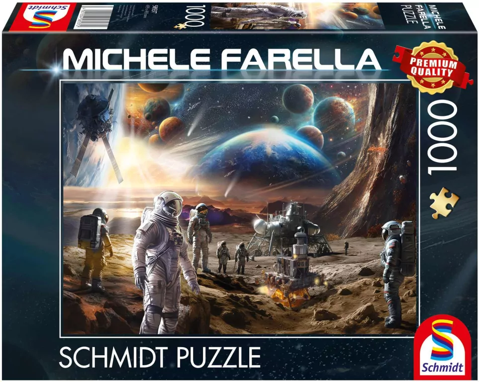 Puzzle PQ 1000 Michele Farella Misja Kosmiczna G3 - tantis.pl