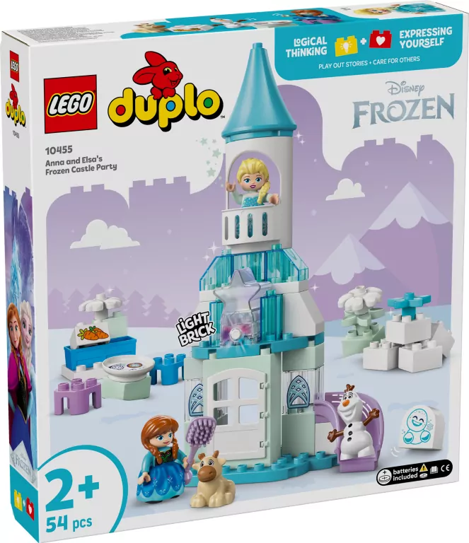 LEGO® Duplo. Przyjęcie w lodowym zamku Anny i Elzy 10455 - tantis.pl