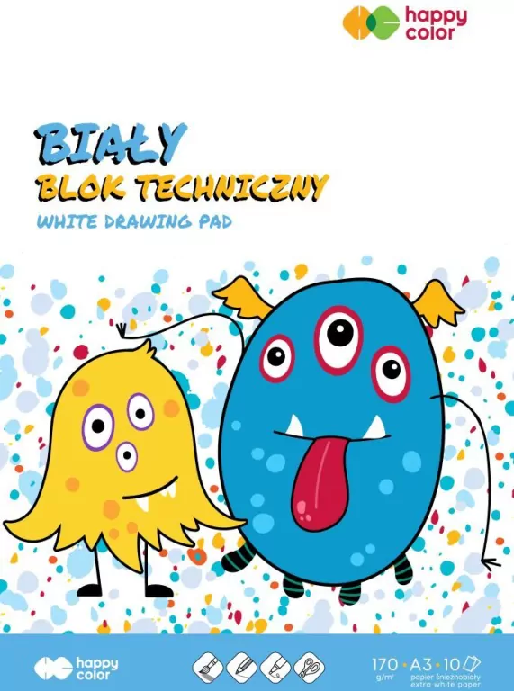 Blok techniczny biały A3/10K - tantis.pl