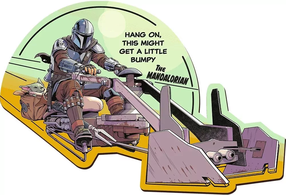 Trefl. Puzzle. drewniane. The Mandalorian - Zjednoczenie, 160 elementów - tantis.pl