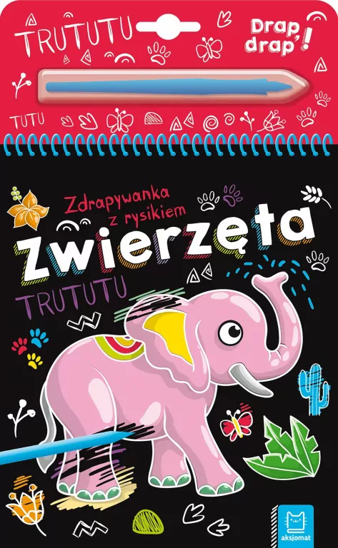 Zwierzęta. Zdrapywanka z rysikiem - tantis.pl