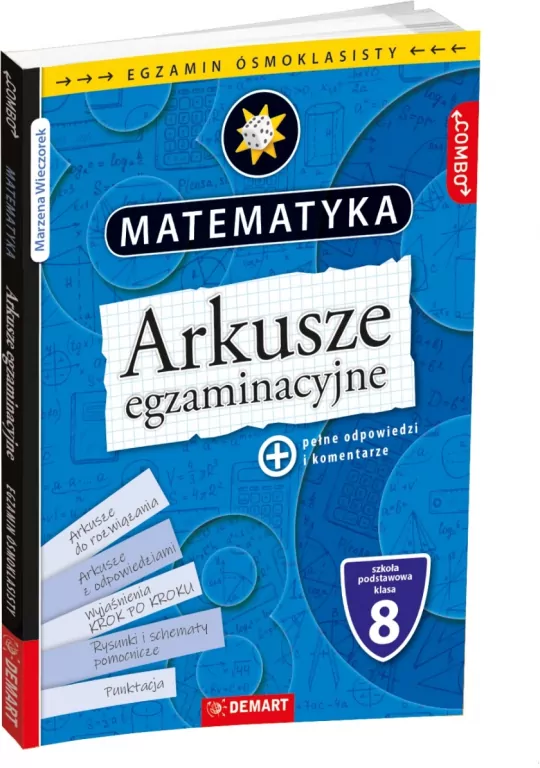 Arkusze egzaminacyjne Matematyka dla 8-klasisty - tantis.pl