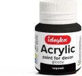 Farba akrylowa czarna 20ml - tantis.pl