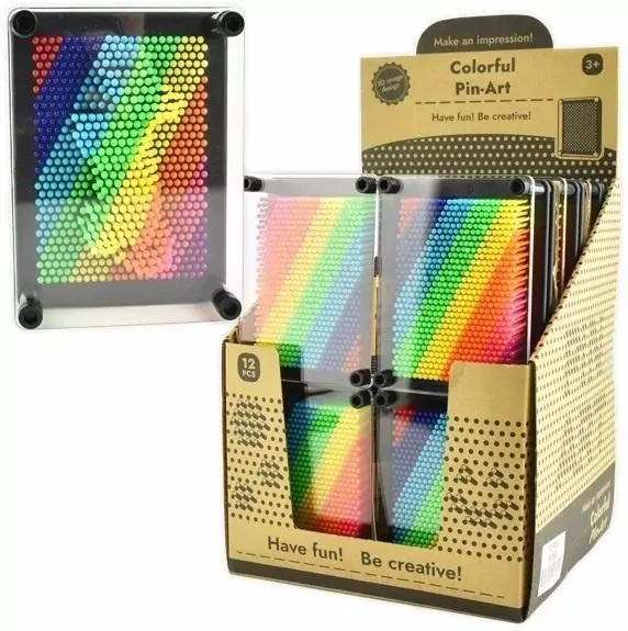 Sensoryczna kostka XL. Tablica szpilkowa 10x15cm - tantis.pl