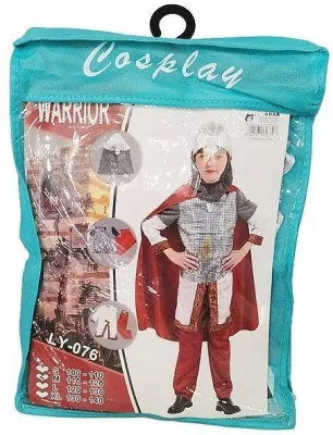 Strój karnawałowy rycerz MIX rozmiarów