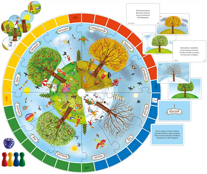 Rok na okrągło. Gra obserwacyjna - tantis.pl