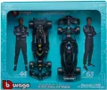 Bburago Model 1:24 Mercedes AMG W14 Hamilton Russell zestaw bolidów F1 18-28062 - tantis.pl