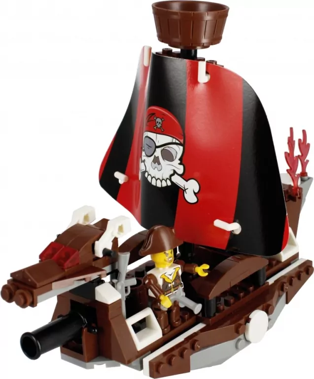 Klocki konstrukcyjne Alleblox Pirat 204 elementy AB9010 - tantis.pl