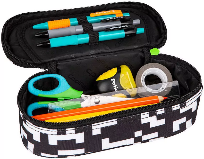 Piórnik owalny Coolpack campus game over - tantis.pl