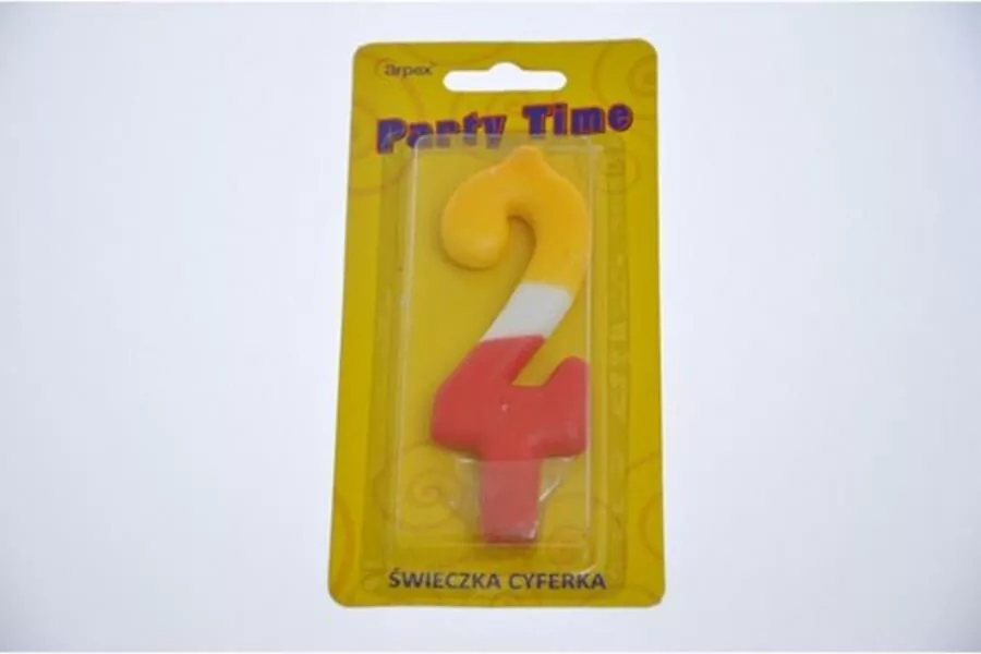 Świeczka 2, kolorowa - tantis.pl