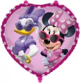 Balon foliowy Heart Minnie Junior Disney 46cm - tantis.pl