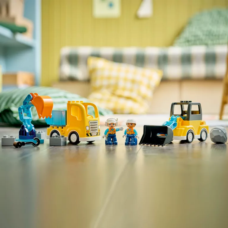 LEGO® Duplo.  Maszyny budowlane 3w1 10475 - tantis.pl