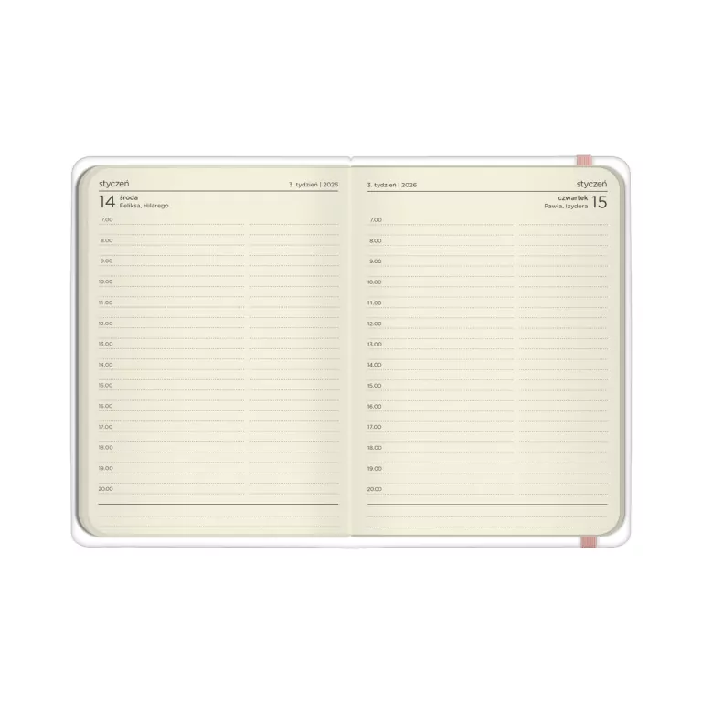 Kalendarz dzienny Koty 2026. B6 - tantis.pl