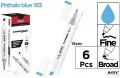 Marker Chromax z 2 końcówk. blue 183 - tantis.pl